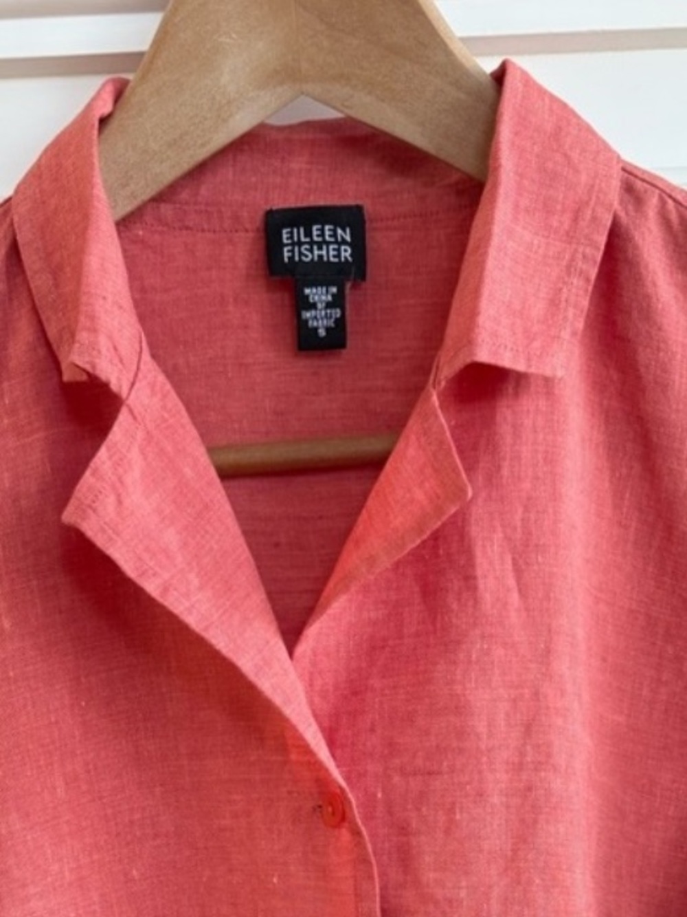 Eileen Fisher Linen Blouse